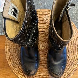 Frye Jenna cut short biker women’s boot